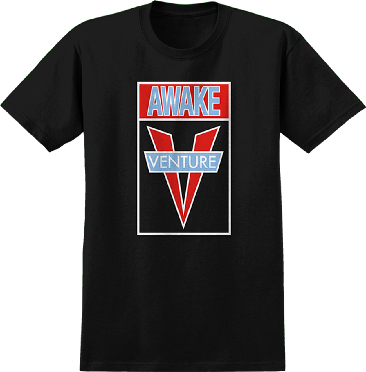 VENTURE AWAKE SS TSHIRT SMALL BLK/RED/BLU/WT