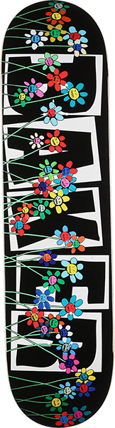 BAKER BEASLEY FLOWERS SKATEBOARD DECK 8.0
