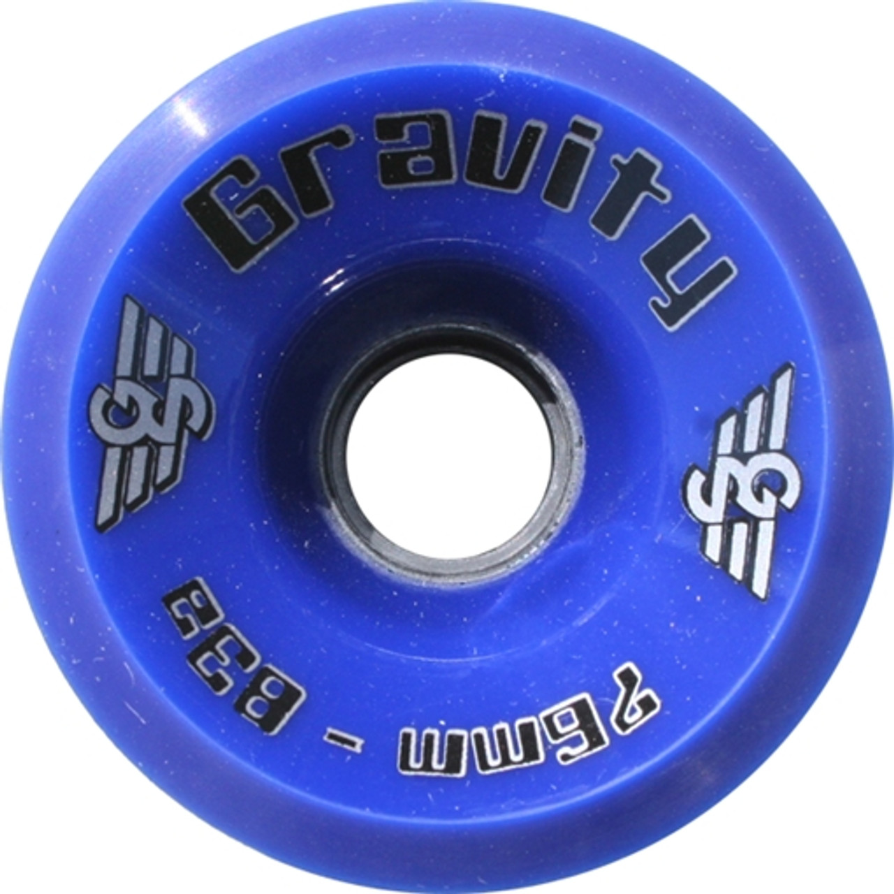 GRAVITY HI-GRADE 83a 76mm BLUE Skateboard Wheels