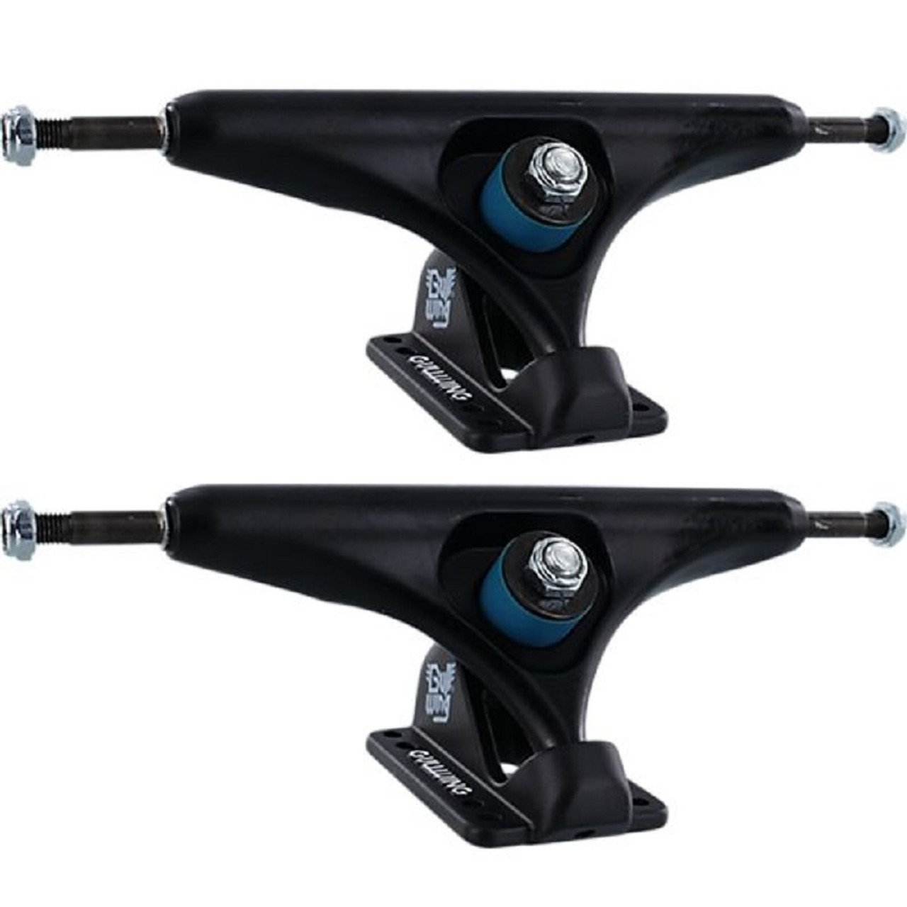 Gullwing Reverse Truck Set Black Black Blue 10.0/47