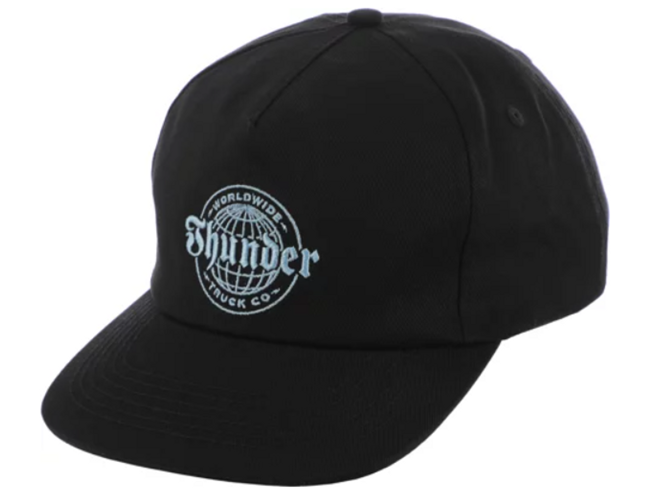 Thunder Worldwide Hat Black Blue Snapback