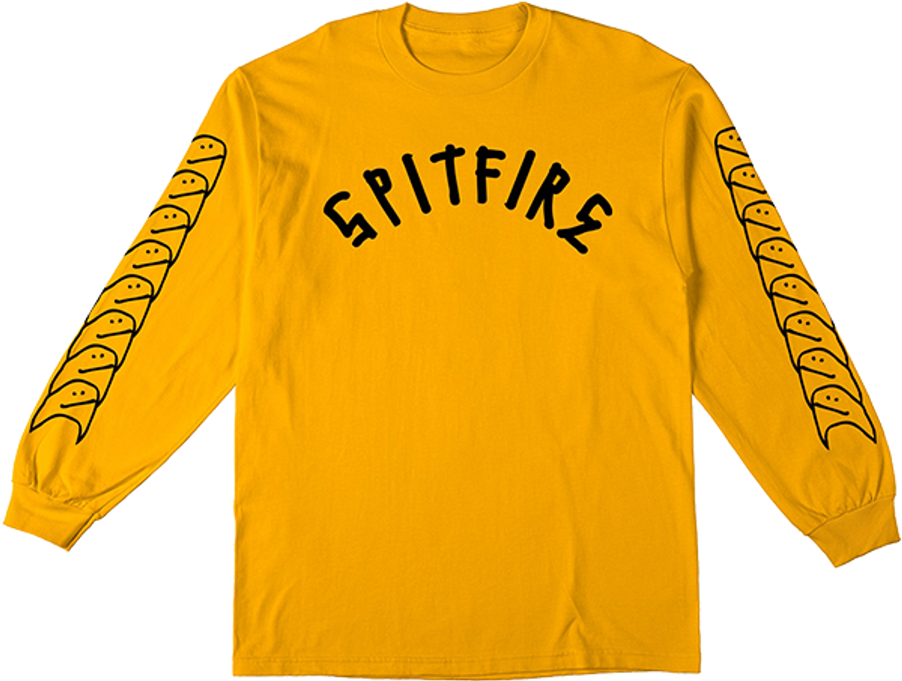 SPITFIRE GONZ SHMOO SLEEVE LONGSLEEVE XLARGE GOLD