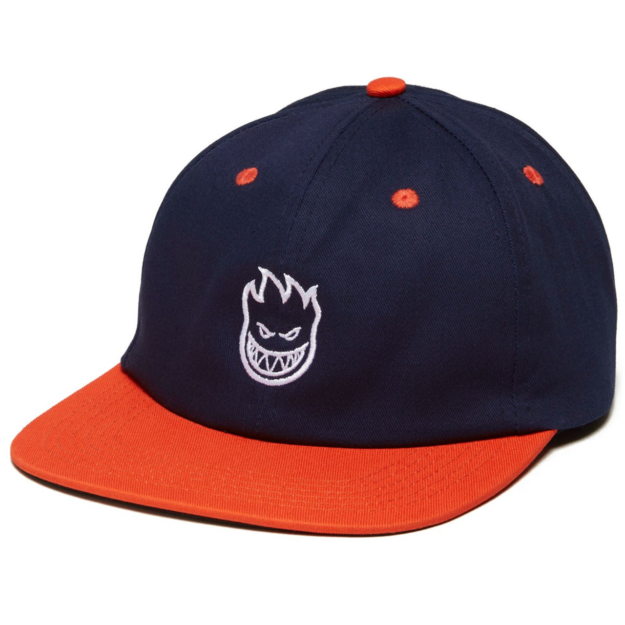 Spitfire Lil Bighead Embroidered Hat Navy Red White Clipback