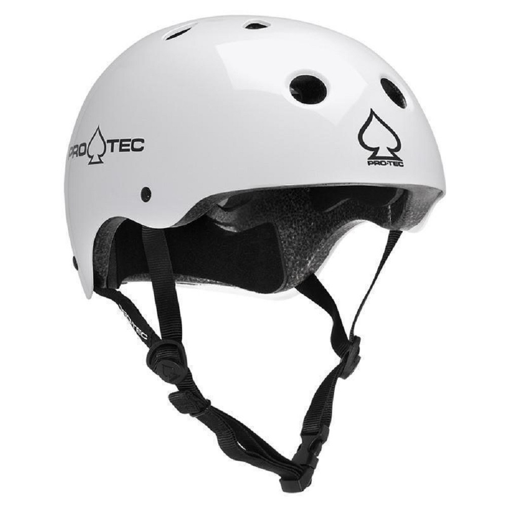 Protec JR Classic Dial Fit Helmet Gloss White