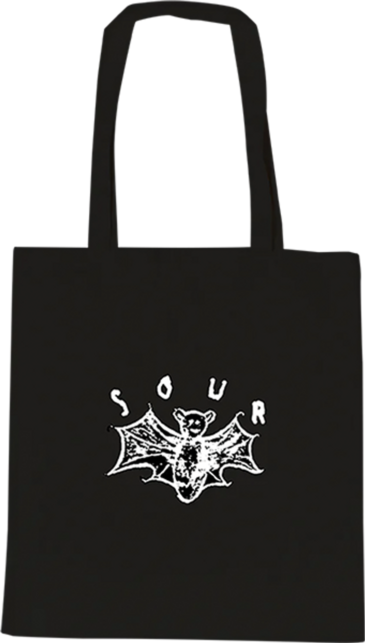 SOUR BAT TOTE BAG BLACK