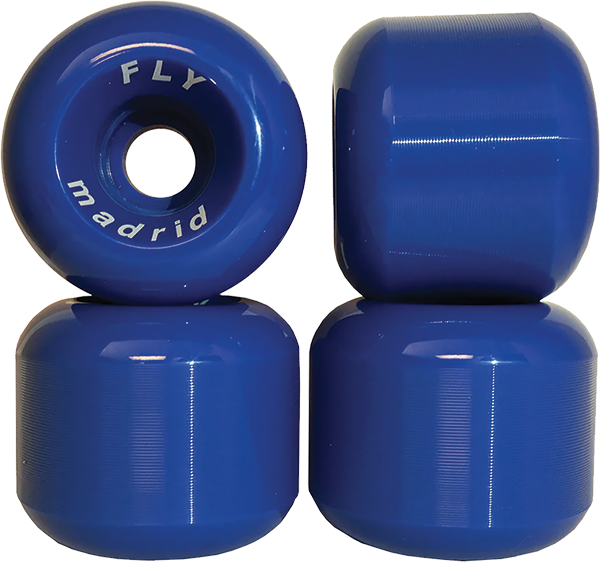 MADRID FLY 60mm 90a BLUE WHEELS SET