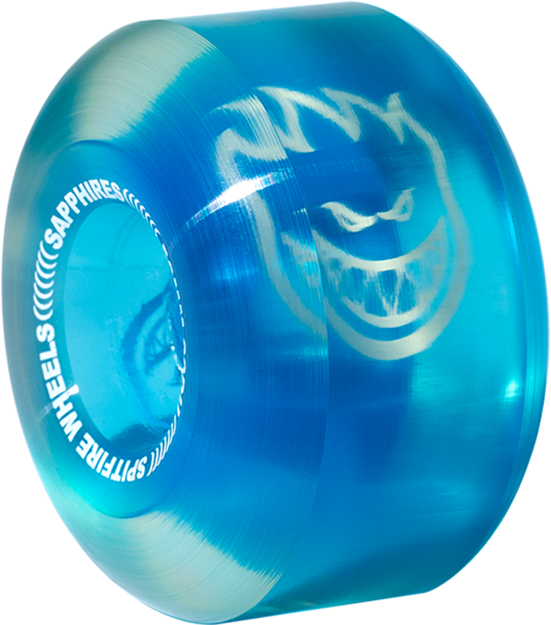 SPITFIRE SAPPHIRE 90DU CRUISER 56MM CLR/BLUE WHEELS SET