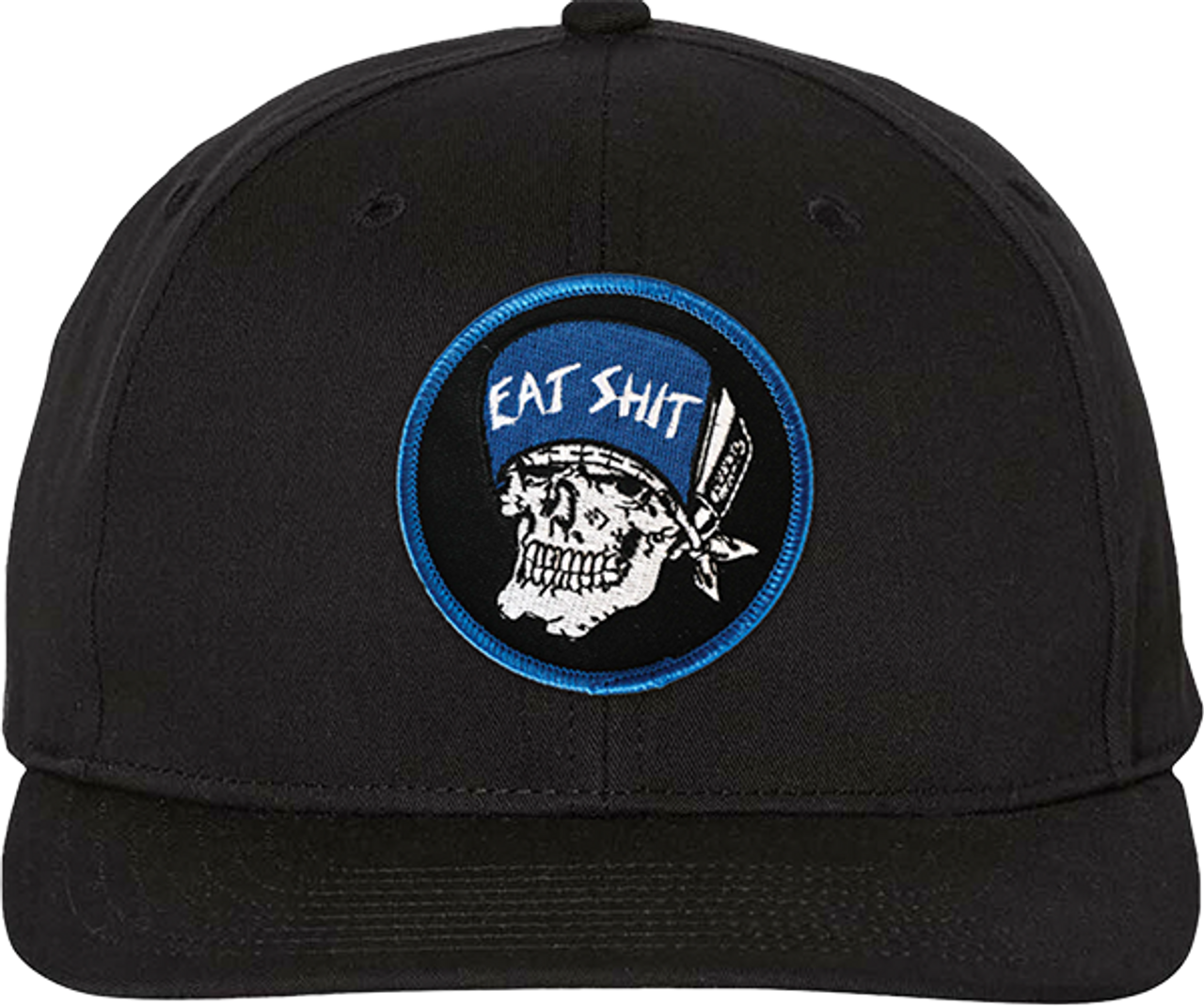 SUICIDAL EAT SHIT PATCH HAT ADJ-BLACK/BLU