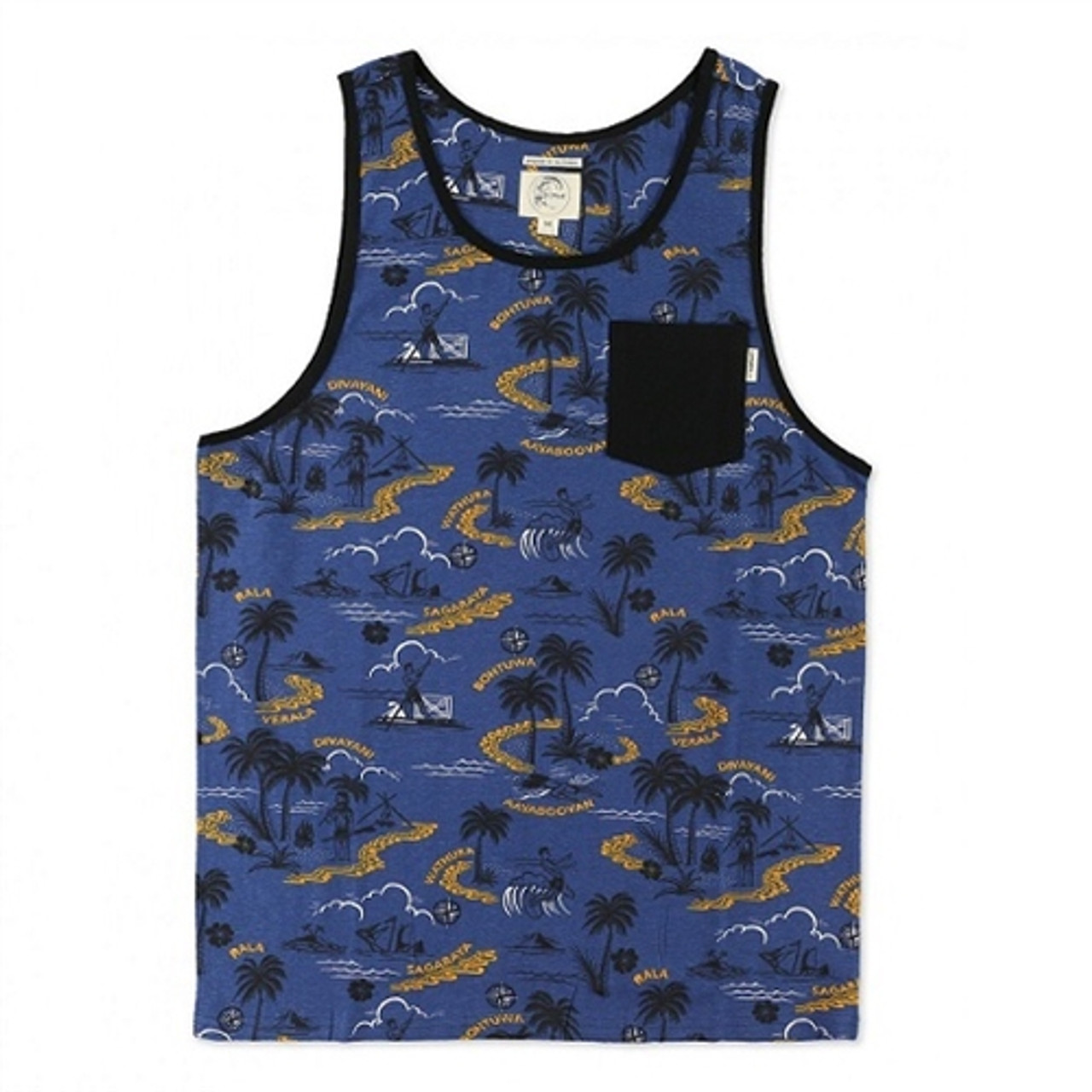 Oneill Scence Mens Tank Top Blue