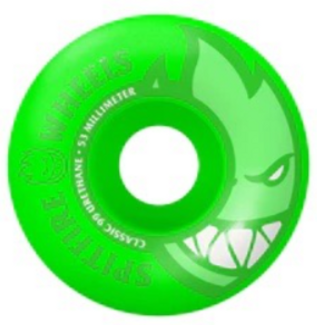 Spitfire Neon Bighead Edition Wheels Set Green 53mm/99a