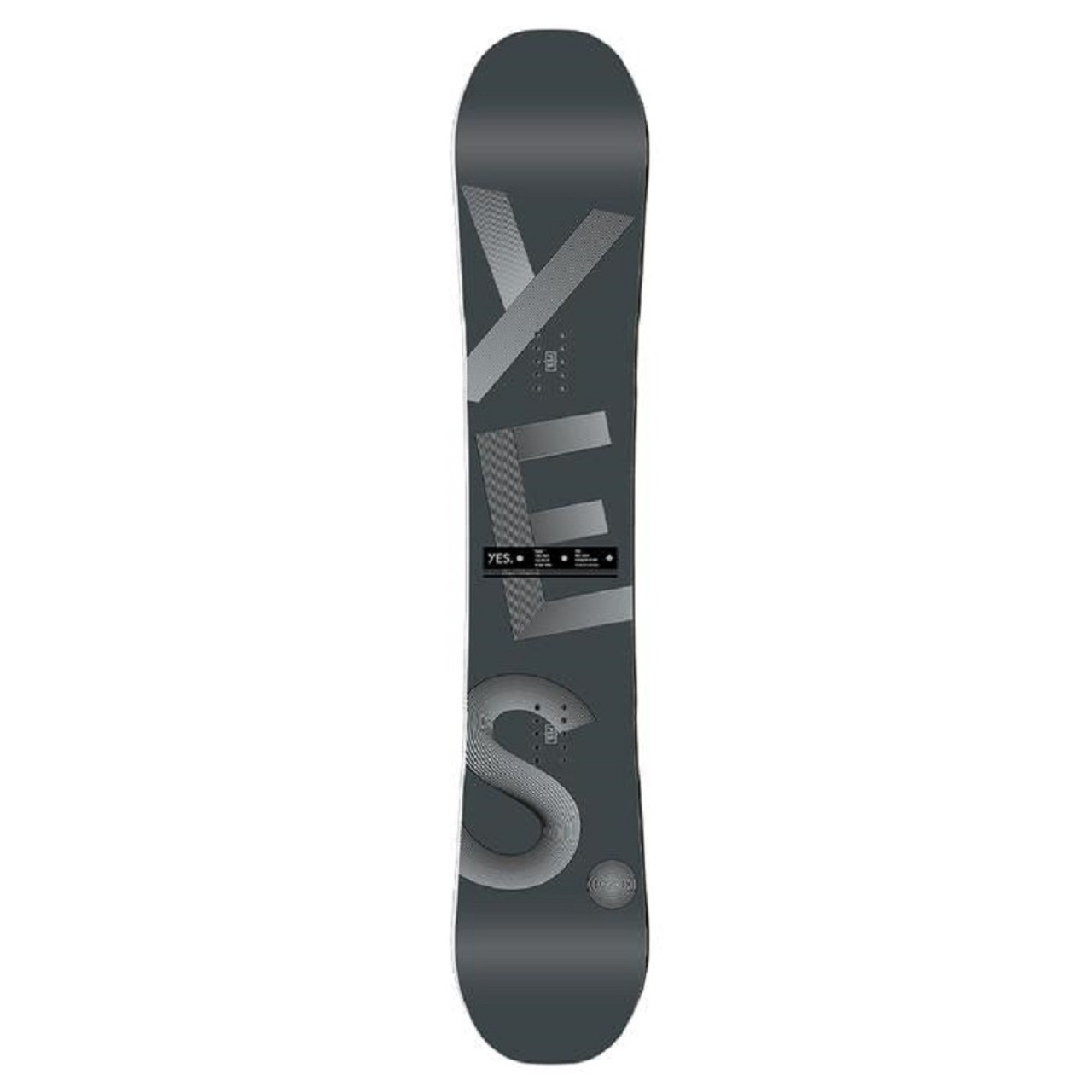 Yes BASIC Snowboard 2022 Grey 163w