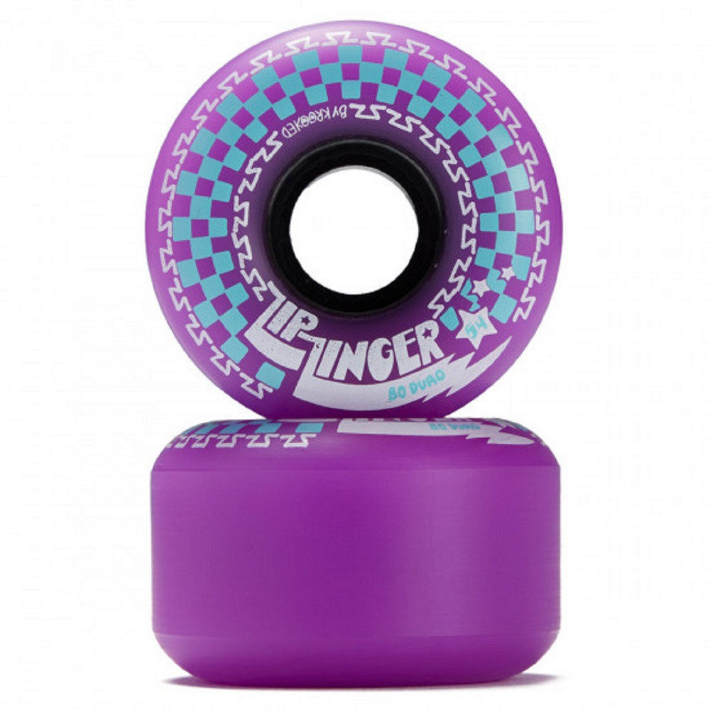 スケートボード KROOKED ZIP ZINGER WHEELS 54mm Zip Zinger Wheel 80D - 54mm – Premier