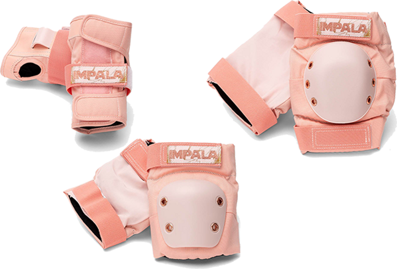 IMPALA ADULT PROTECTIVE PAD SET XLARGE MARAWA ROSE GLD