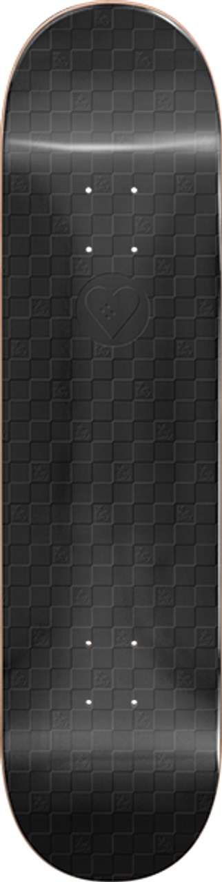 HEARTAGRAM COSMIC CHECKERBOARD SKATE DECK-8.25 PEARL BLACK