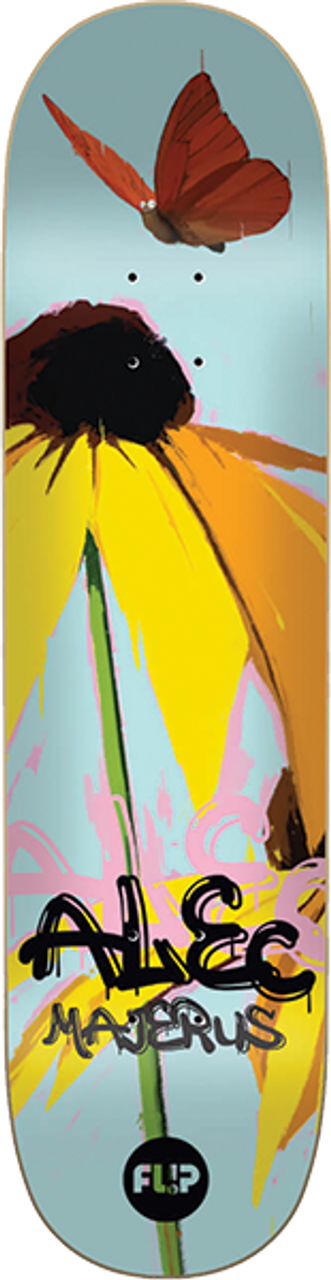 FLIP MAJERUS FLOWER POWER SKATEBOARD DECK-8.38