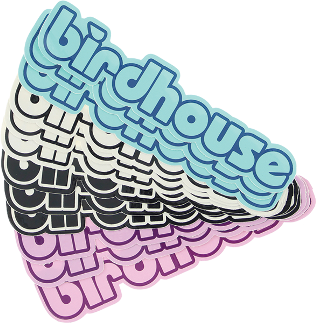 BIRDHOUSE LOGO STICKER ASST (2 PACK)