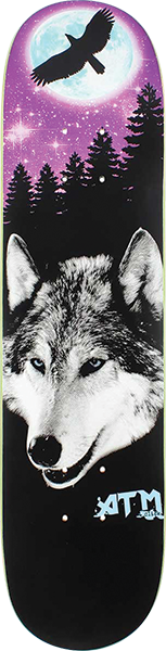 ATM HOT LONE SPIRIT SKATEBOARD DECK-7.75