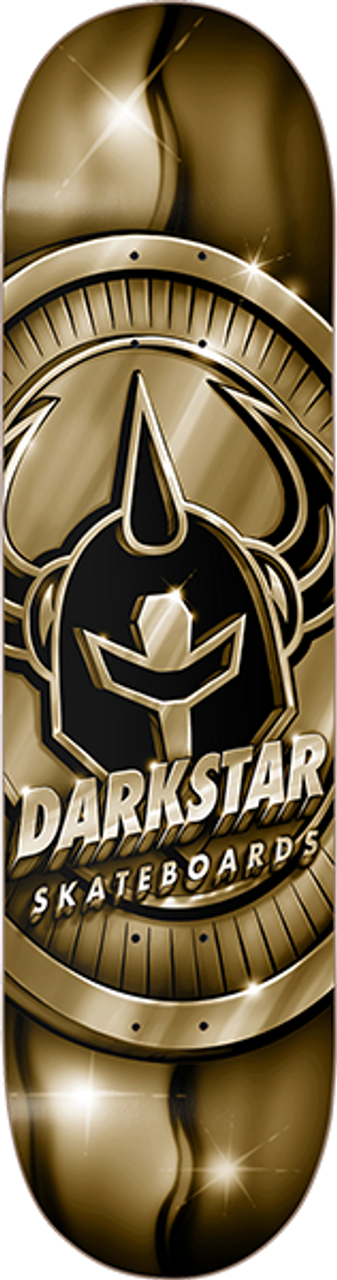 DARKSTAR ANODIZE SKATEBOARD DECK-8.25 GOLD