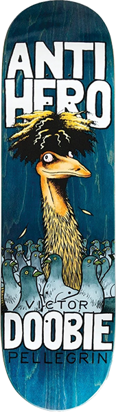ANTI HERO PELLEGRIN DOOBIE PIGEON SKATEBOARD DECK 8.4