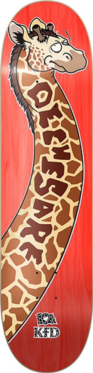 KFD DECHESARE LONGNECK SKATE DECK-8.0