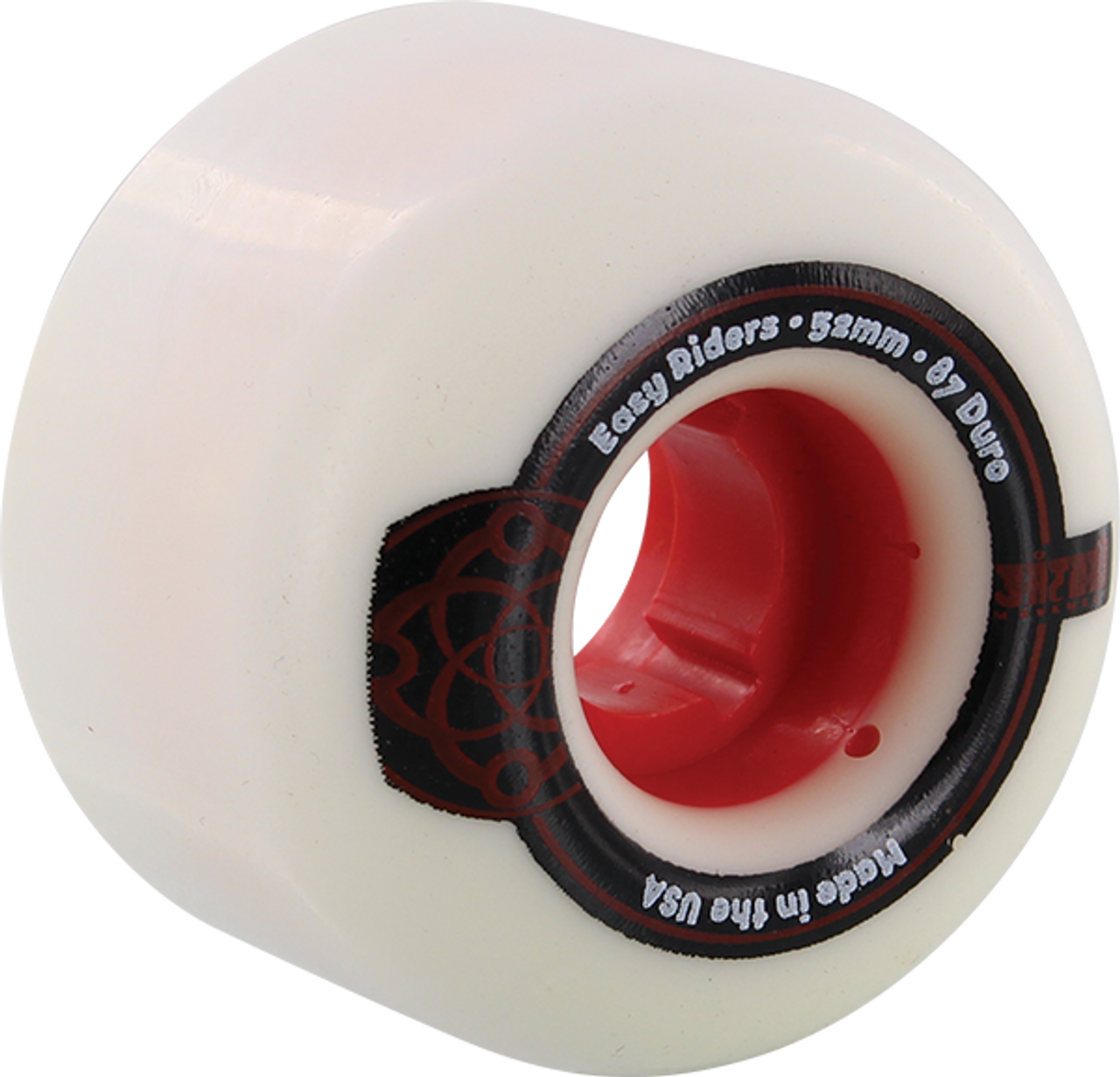 SATORI EASY RIDER 52mm 87a WHT/RED WHEELS SET