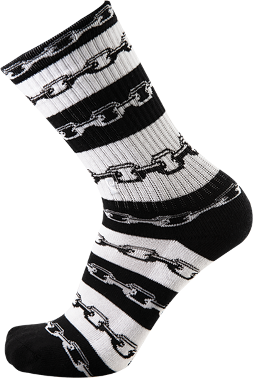 PSOCKADELIC CHAIN CREW SOCKS