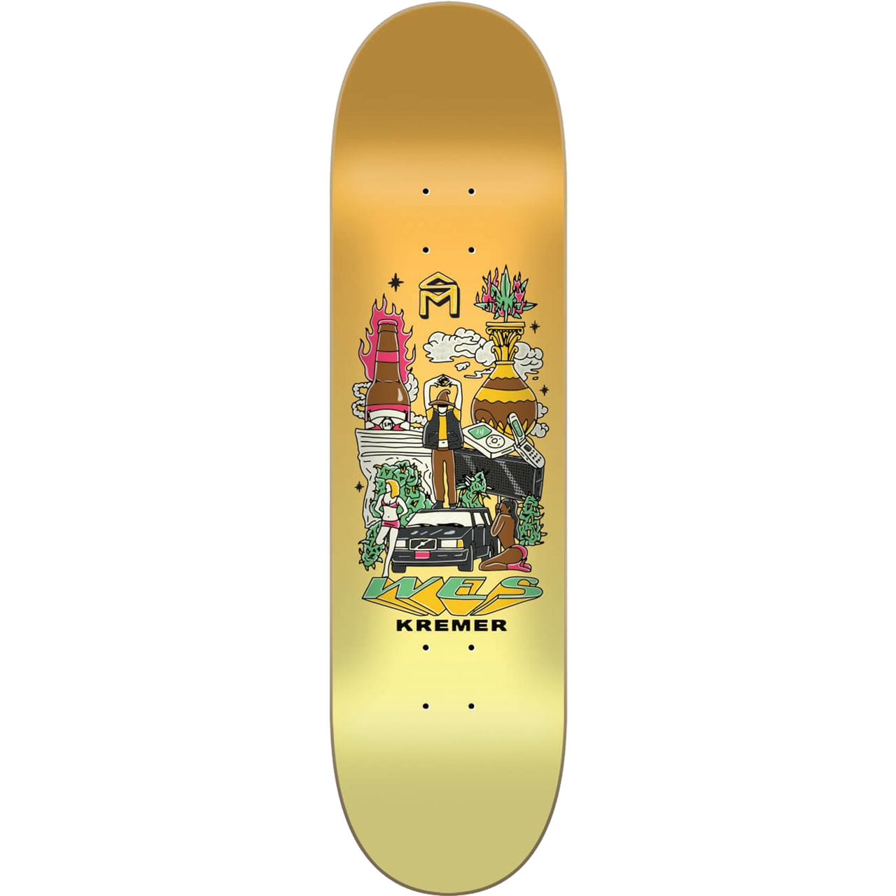 SK8MAFIA KREMER STYLE SKATE DECK-8.0