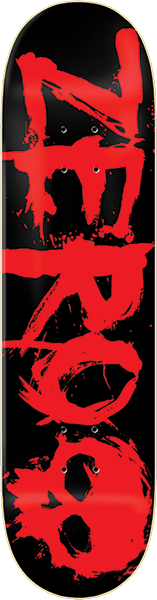 ZERO BLOOD SKATEBOARD DECK-7.75 BLK/RED