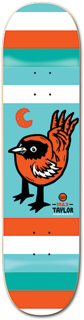 ROGER TAYLOR MOON BIRD SKATE DECK-8.25