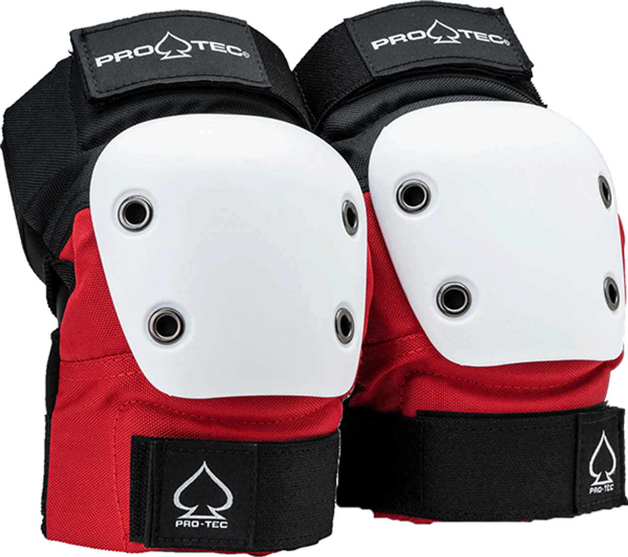 PROTEC STREET ELBOW SMALL RED/WHT/BLK