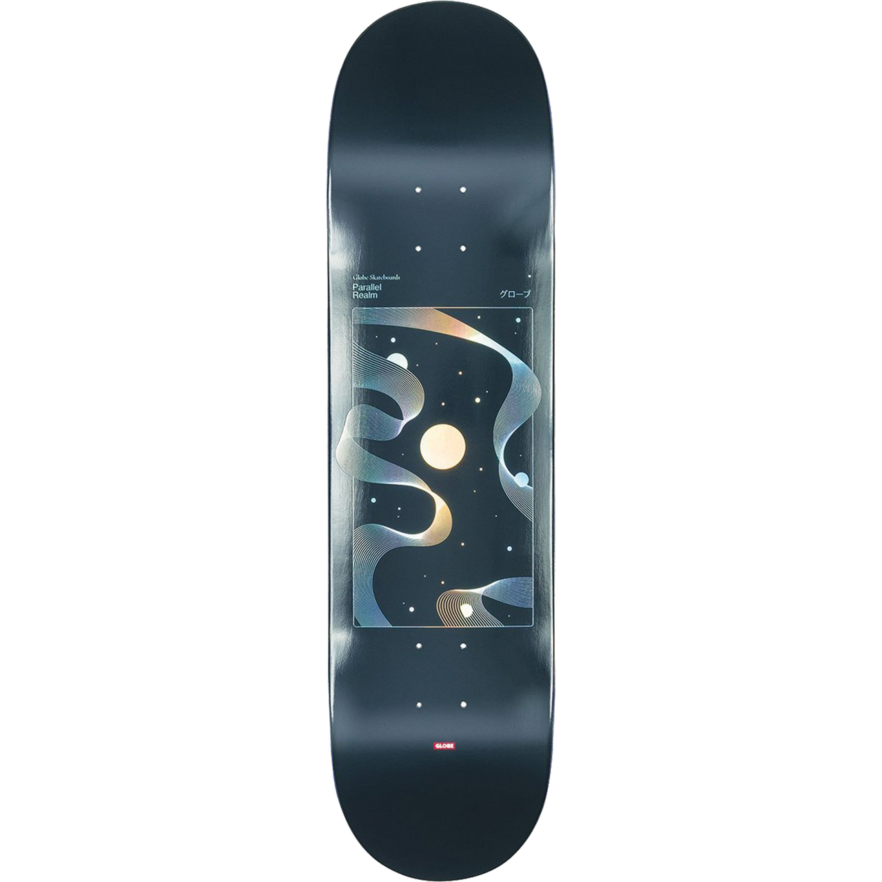 GLOBE G2 PARALLEL SKATE DECK-8.25 MIDNIGHT PRISM/REALM