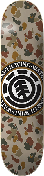 ELEMENT SAND CAMO SEAL SKATEBOARD DECK-8.25