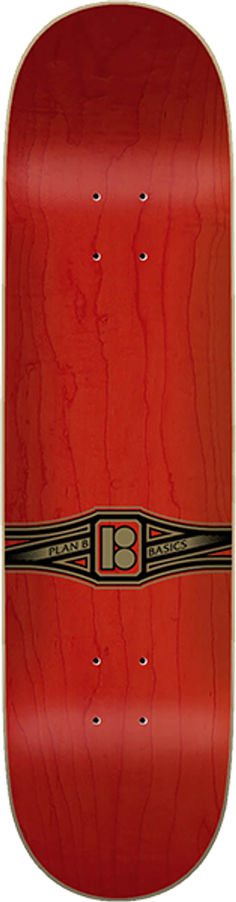 PLAN B BASICS SKATE DECK-8.25
