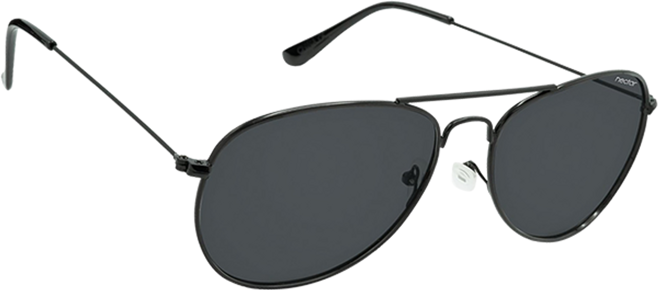 NECTAR SUNGLASSES KITTY HAWK BLK METAL/BLK