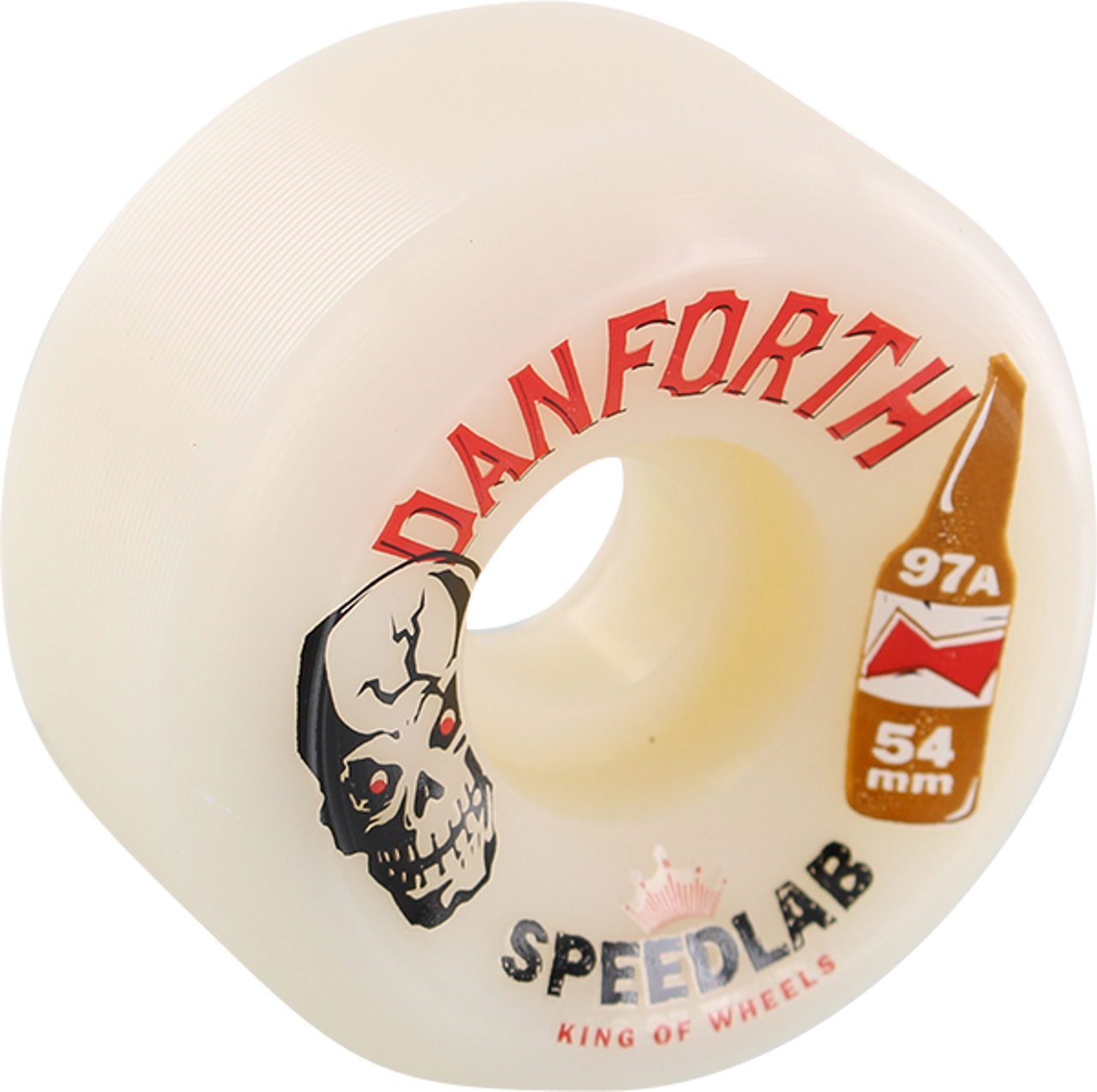 SPEEDLAB DANFORTH MINI PRO 54mm 97a WHT WHEELS SET