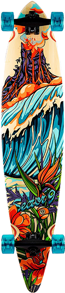 SECTOR 9 MAVERICK STACK SKATEBOARD COMPLETE 9.75x44