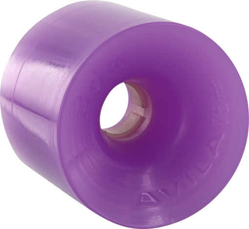 3DM AVILA 75mm 81a TRAN.PURPLE CLR Skateboard Wheels