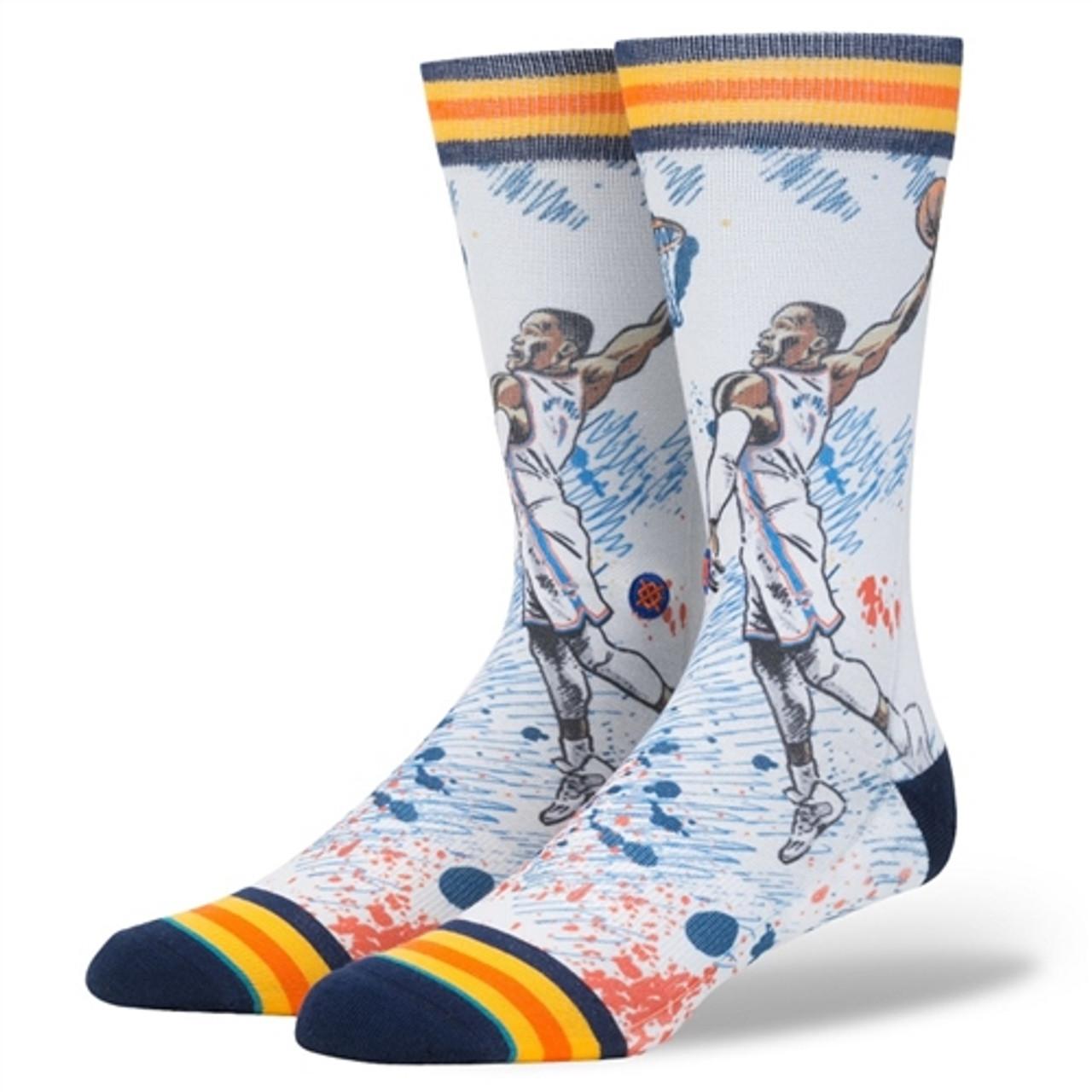 Stance TF Westbrook Socks Mens Navy M (6-8.5)