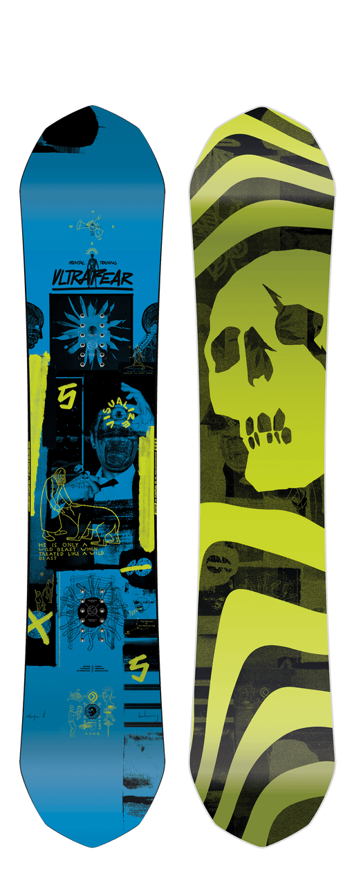 Capita ULTRAFEAR Snowboard Black 155wide