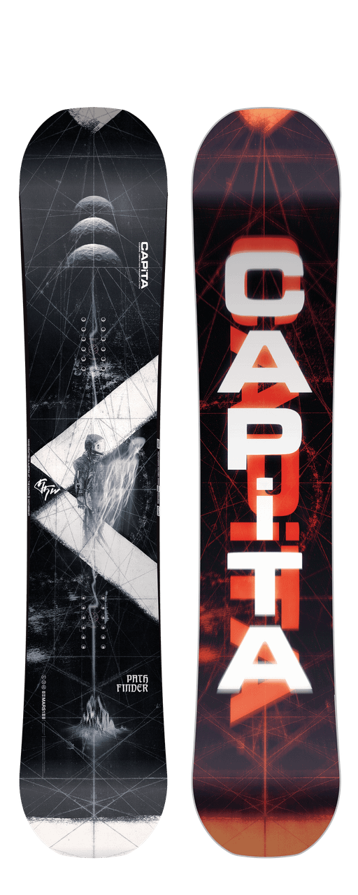 Capita Pathfinder REVERSE Camber Snowboard 2022 Black 155wide
