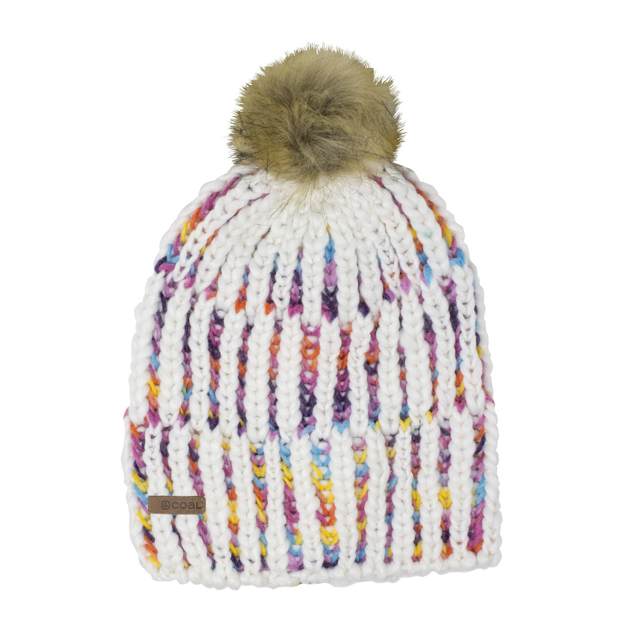 Coal Ava Beanie Womens Off White OneSize