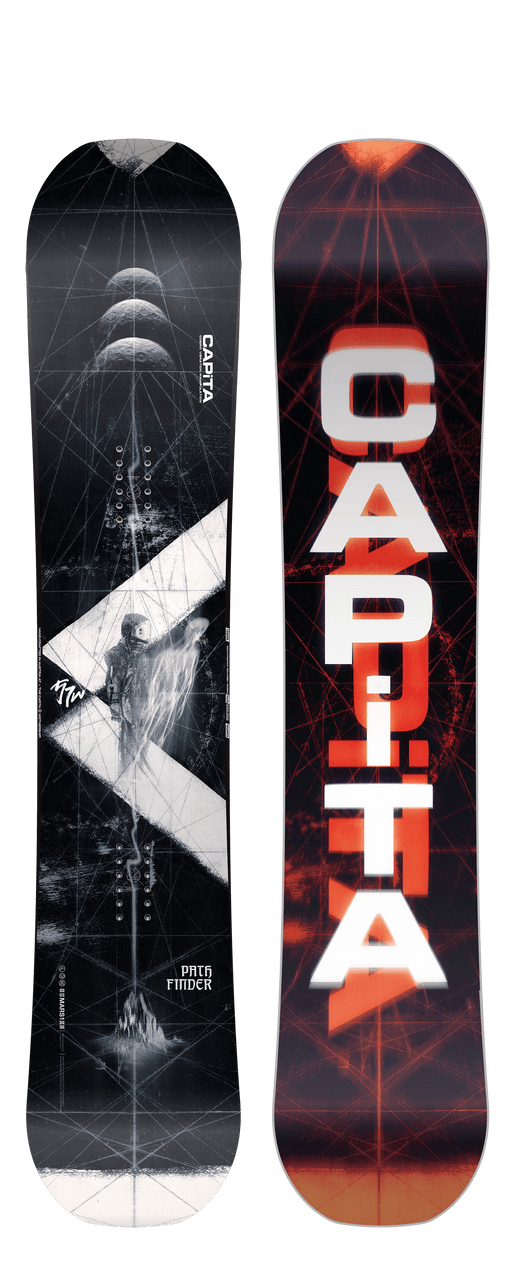 Capita Pathfinder REVERSE Camber Snowboard 2022 Black 157wide
