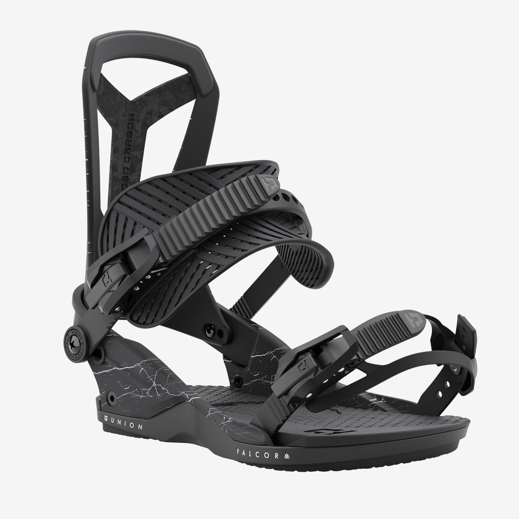 Union Falcor Bindings 2022 Black Marble Large
