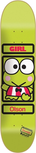 GIRL OLSON SANRIO OG SKATEBOARD DECK -8.25