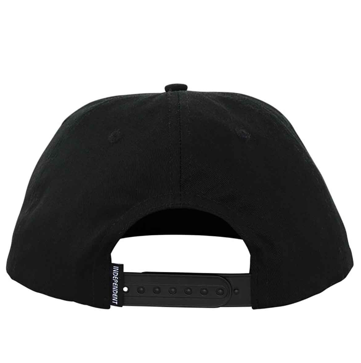 Independent Groundwork Mid Profile Hat Black Snapback