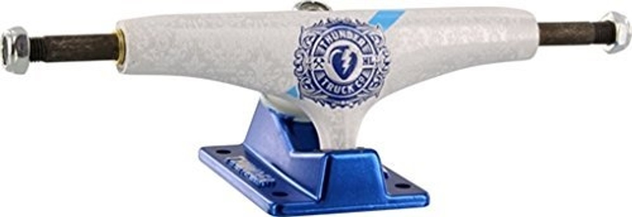 Thunder Hollow Light Elite Trucks White Blue 147 HI Set