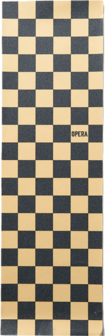 OPERA CHECKERS GRIP GRIP SHEET BLK/CLEAR