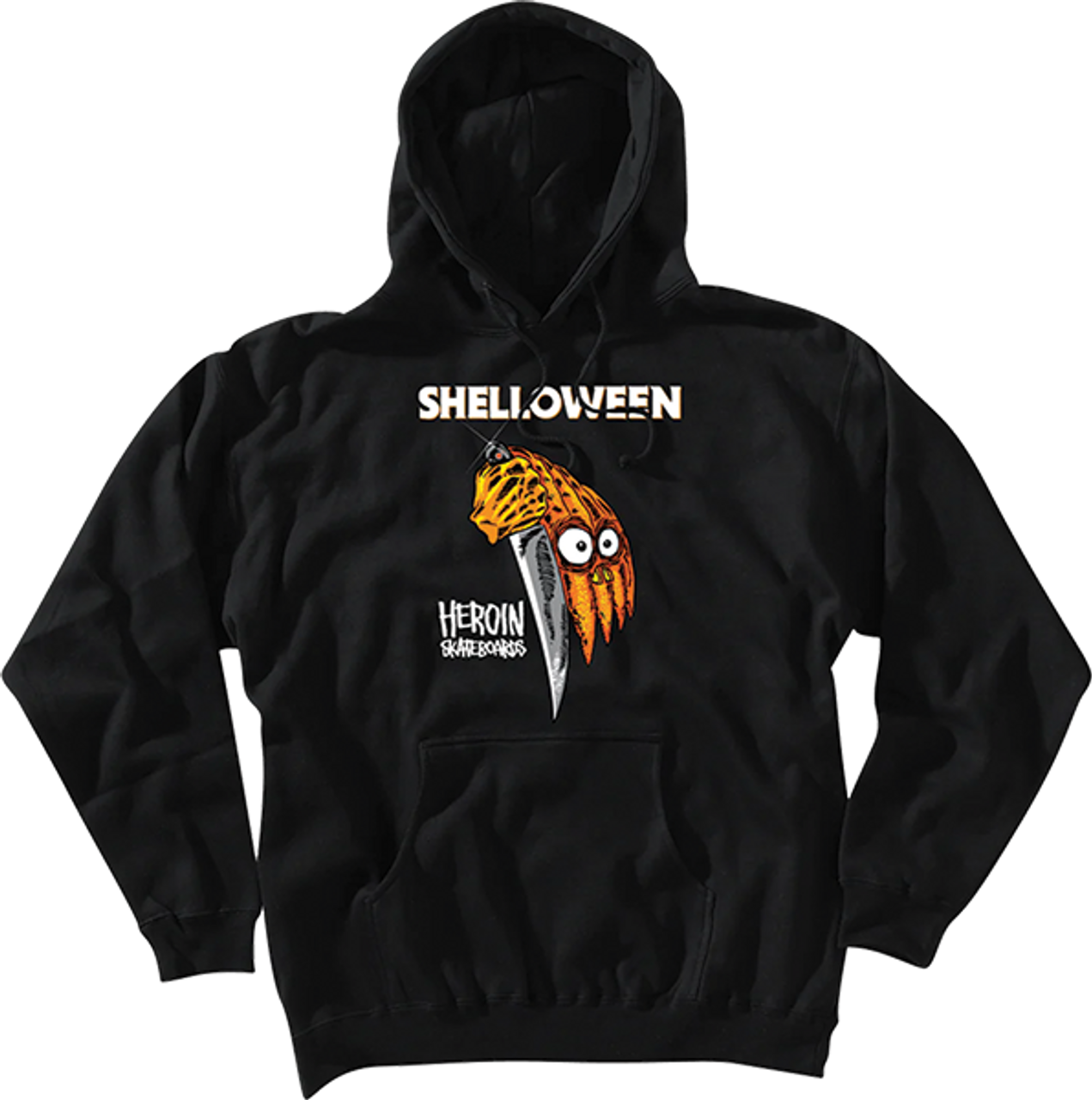 HEROIN SHELLOWEEN HD/SWT LARGE-BLK