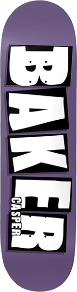 BAKER BROOKER BRAND NAME SKATEBOARD DECK 8.0 PUR DIP