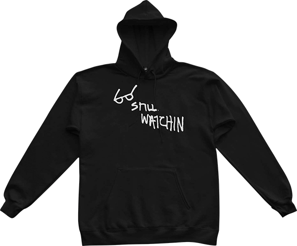 THRASHER STILL WATCHIN HD/SWT MEDIUM BLACK *sale*